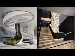 Top 200+ Modern Stairs Design 2025 | Marble Stairs Design Ideas | Latest Staircase Railing Designs