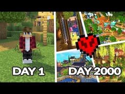 I Survived 1000 DAYS in Minecraft Hardcore - Full Movie