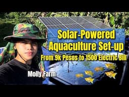 9k to 1500 Electric Bill - Solar Powered Aquaculture