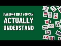 Easiest Mahjong tutorial (for beginners)