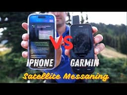 Apple iPhone vs. Garmin InReach | Satellite Messaging Battle | Why iPhone IOS 18 DID NOT KILL Garmin