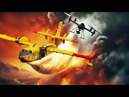 Drone Strikes Aircraft Over California Fires