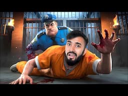 CAN I ESCAPE FROM POLICE UNCLE | TECHNO GAMERZ