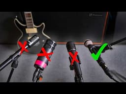 I love this (strange) way of recording guitars