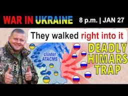 27 Jan: Russian Human Wave VS HIMARS Cluster Bombs. | War in Ukraine Explained