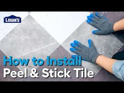 How to Install Peel and Stick Tile | A Step-by-Step Guide