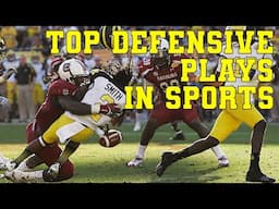 Top 50 Defensive Plays | Miraculous Saves, Greatest Catches & Biggest Blocks of all Time