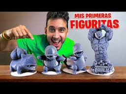 COMO IMPRIMIR EN RESINA ! MIS PRIMERAS FIGURITAS 3D EN UNA IMPRESORA DE RESINA + UNBOXING !