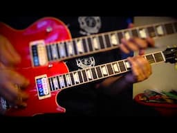 Gibson Slash Vermillion Les Paul Demo - Paradise City Full Guitar Cover