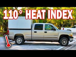 Staying Cool Living Off Grid in a DIY Truck Camper #vanlife