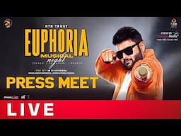 NTR Trust Euphoria Musical Night Press Meet Live | Thaman | Sivamani | Friday Poster