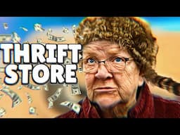 ANGRY GRANDMA THRIFT STORE MELTDOWN!