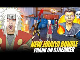 New Master Jiraiya Sense Bundle Prank on Baccha Youtuber Gone Wrong😱 He Call Pannel User - FreeFire