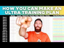 How to Create Your Own Ultra Trail Training Plan