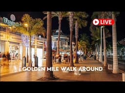 🔴 LIVE | Las Américas Tenerife | Golden Mile Evening Walk