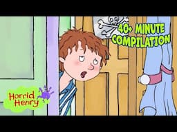 Horrid Henry's Plant NIGHTMARE ☘️ Horrid Henry Compilation | 40+ MINS | Cartoons for Kids