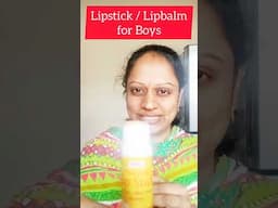 Best Natural Lipstick / Lipbalm for Boys #shorts #ytshorts #lipbalm #lipstick #skincare