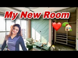 Revealed My NEW ROOM🥰🔥 *in progress* 😢 - Kirti Mehra