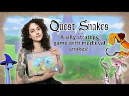 Quest Snakes- The Silly New Strategy Card Game!