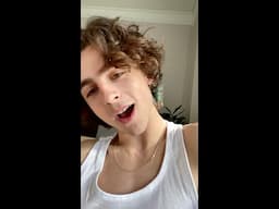 (Original HD)Timothée Chalamet's selfie video for Little Women promo in China mainland  8/12/2020