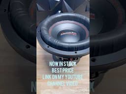 In stock! 2025 version American Bass XFL subwoofer. Link on my YT video.#hifivector #americanbass