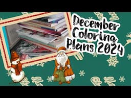 My December coloring Plans 2024