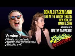 Donald Fagen 2006-03-07 New York, NY | Remastered Concert | 4K AI Upscaled