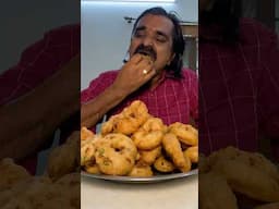 மொறு மொறு உளுந்து வடை சேலஞ்ச்🤩🔥 @saapatturaman  #viralvideo #trending #shorts #foodie #donuts