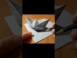 Drawing a 3D Paper Ship