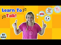 First Sentences for Toddlers! Play, Sing & Learn to Talk! Sign & Speech Practice Baby Learning Video