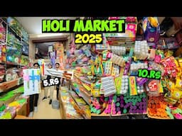 Holi Colors 2025 | wholesale Market Color In Ludhiana 2025🤩