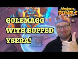 BUFFED Ysera Is So Good Against Golemagg! Molten Core - Warcraft Rumble