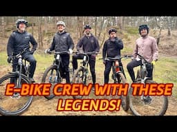 E-VENTURE RIDING SOME LOAMERS WITH SOME LEGENDS!!!