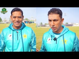 Pakistan's Preps Begin | Aqib Javed & Azhar Mahmood Give an Overview of the Scenario-Based Practice