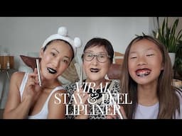 Trying the VIRAL Sacheu Lip Stain #lipstain