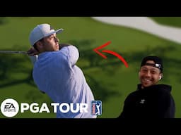 How Good are Pro-Golfers at EA SPORTS PGA TOUR? ft. Xander Schauffele