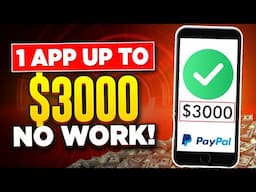 Get Paid $3000 With this 1 FREE App Doing Nothing! (Make Money Online 2022 For Lazy People!)