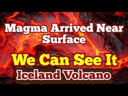 URGENT: Magma Arrived Near Surface, We See It, Iceland Hagafell Grindavik Fissure Volcano Eruption