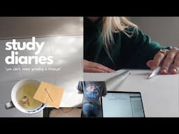 study diaries 📚| you can't make 'grinding' a lifestyle *making productivity sustainable*