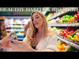 OUR BIG JANUARY FOOD SHOP 🛒 HEALTHY EATING & DRY JANUARY | FAMILY OF FOUR 2025 VLOG