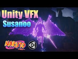 Naruto Susanoo Unity VFX! Making process, QuicklyTutorial#speedart  #unity vfx#vrchat