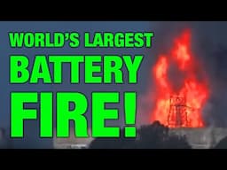 World's biggest battery fire at Moss Landing is a 'net zero' disgrace | Auto Expert John Cadogan