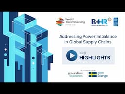 Key Highlights: Addressing Power Imbalance in Global Supply Chains