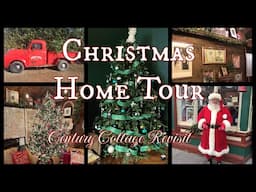 Century Christmas Cottage Revisited  {Music Soundtrack} #thriftedchristmas #homedecor #hometour