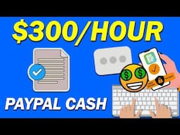 Earn $300/Hour In PayPal Cash By Typing! - Make Money Online 2024