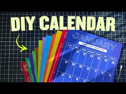 How to a Wall Calendar | DIY | Selling a Digital Product on Etsy