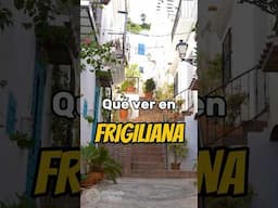 FRIGILIANA 💙 ¿el pueblo más bonito de Málaga?