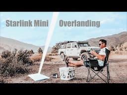 STARLINK MINI OVERLANDING Review | You NEED it!