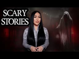 READING MY SUBSCRIBERS SCARY STORIES 👻 HAUNTED MIRROR, GHOST BOY, HAUNTED HOTEL ROOM 🫣