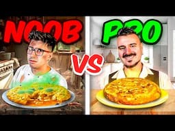 Cocinando Tortilla de Patata con Delox | Noob vs Pro